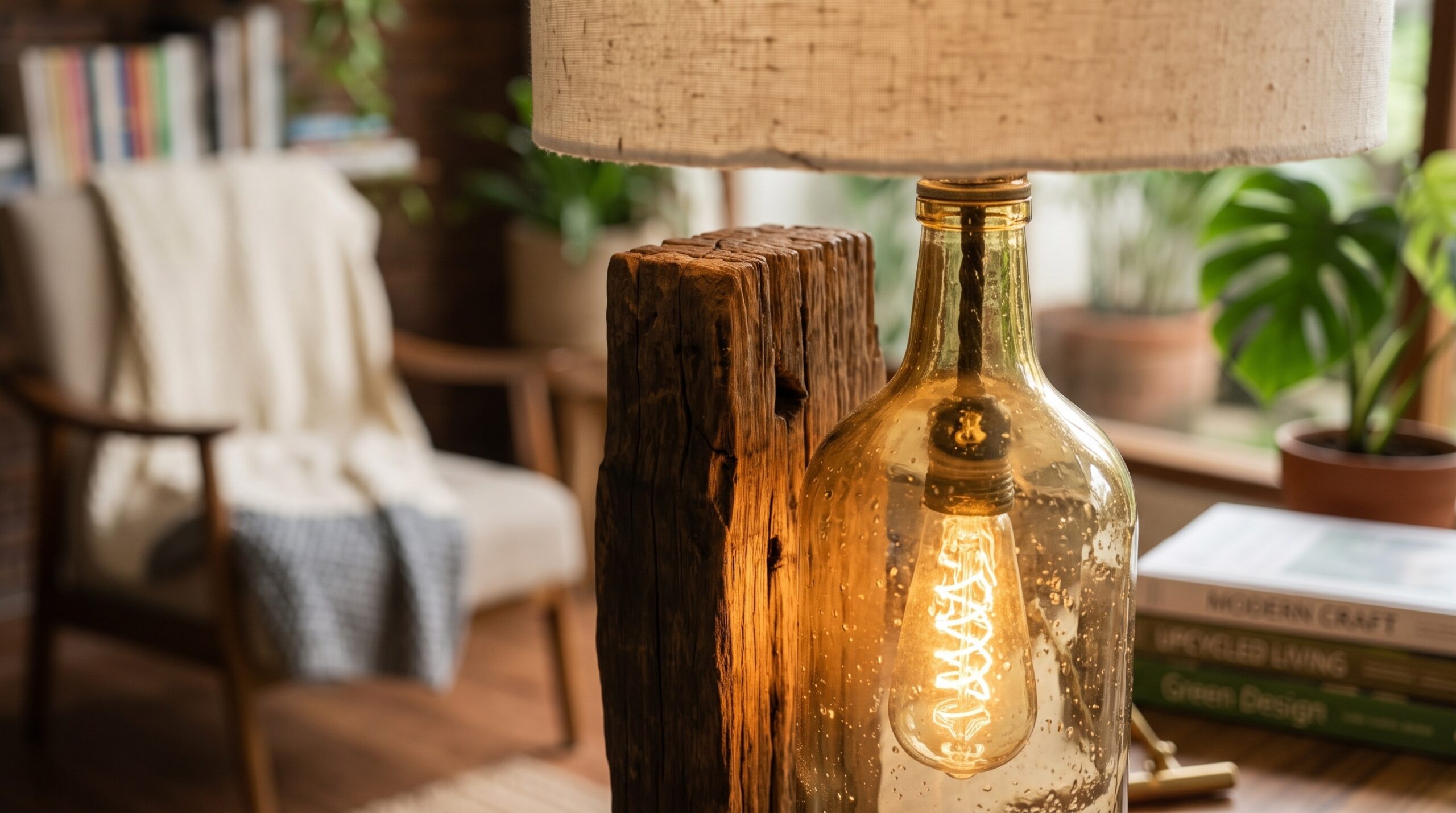 Barang bekas yang diolah kembali menjadi furnitur cantik dan unik berestetika tinggi 2